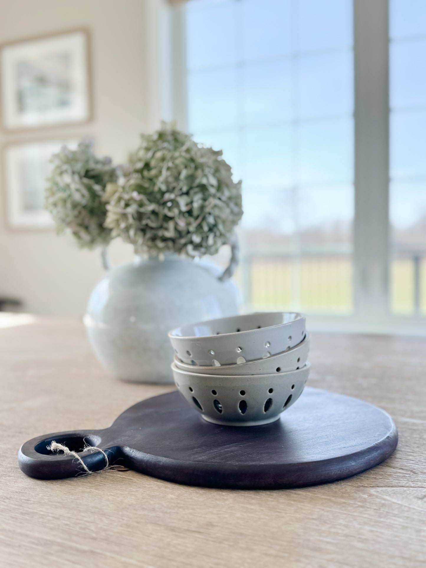 Stoneware Berry Bowl Set