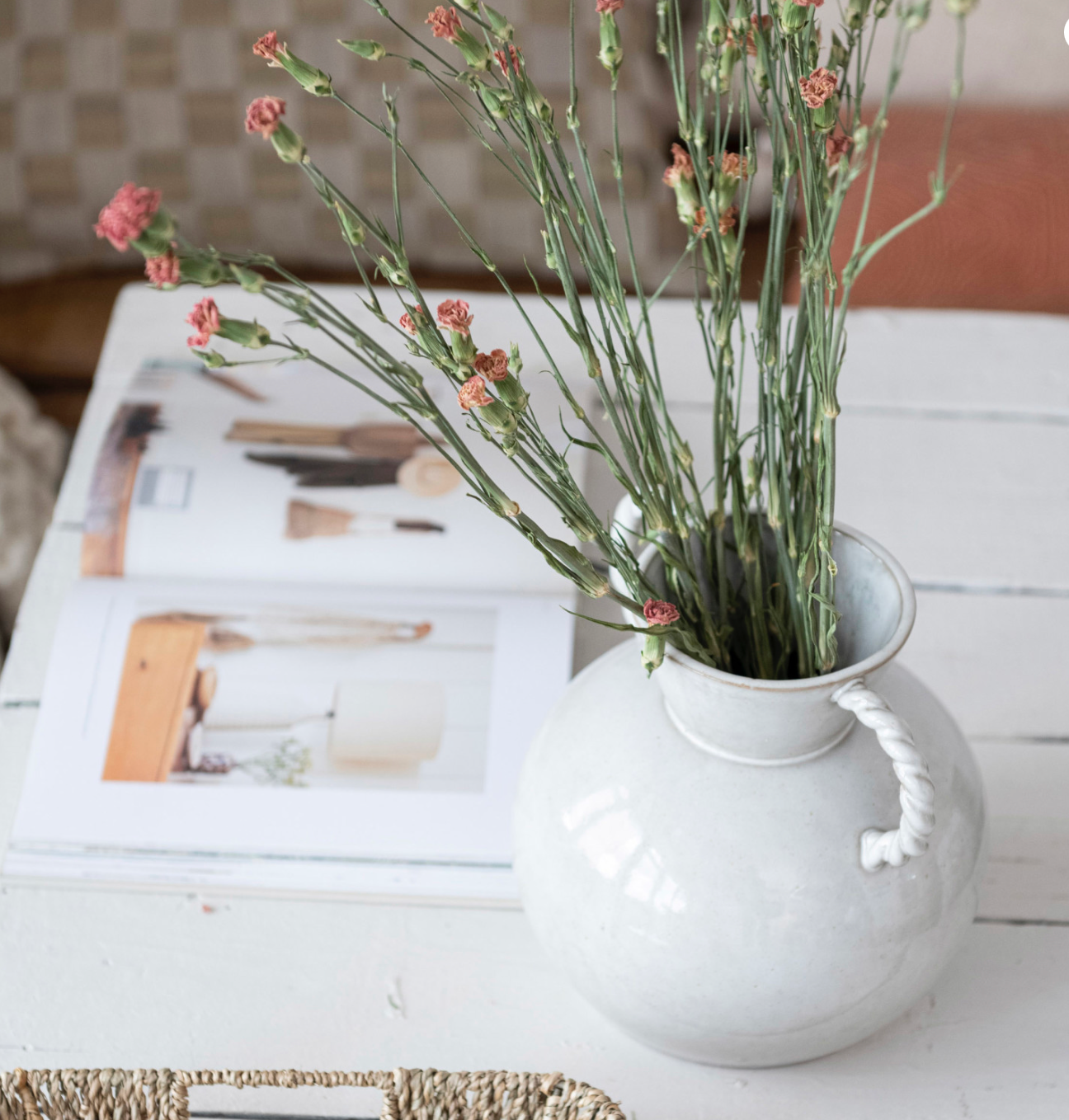 Twisted Handles Vase