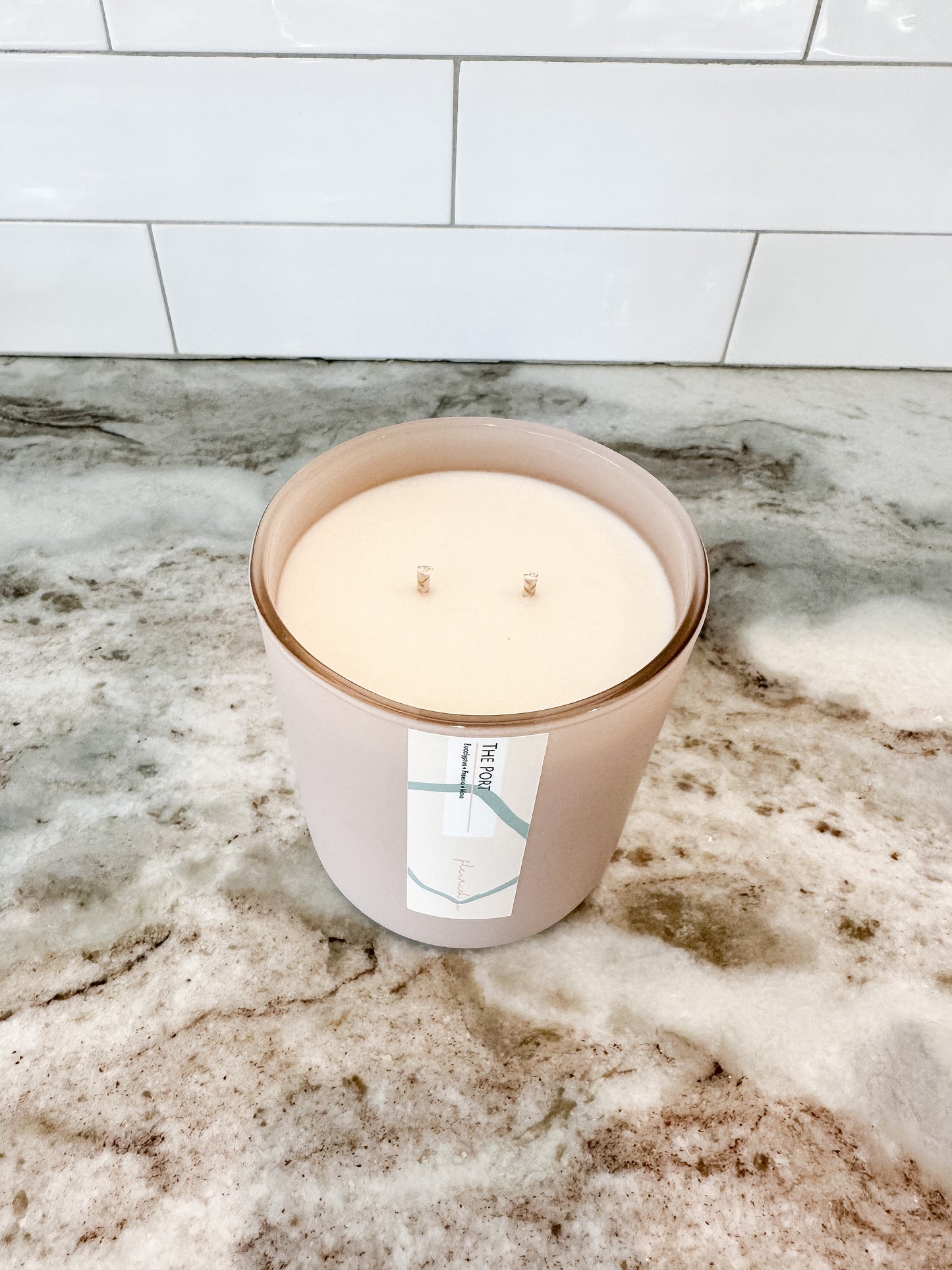 The Fleurish Co. The Port Candle
