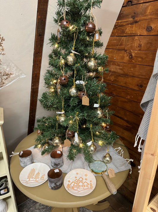 Rustic Bell Ornament