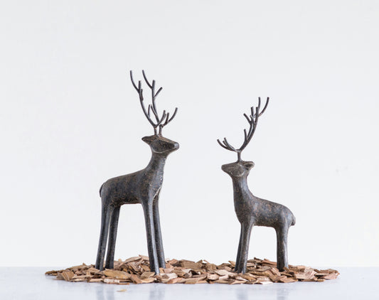 Cast Iron Standing Deer