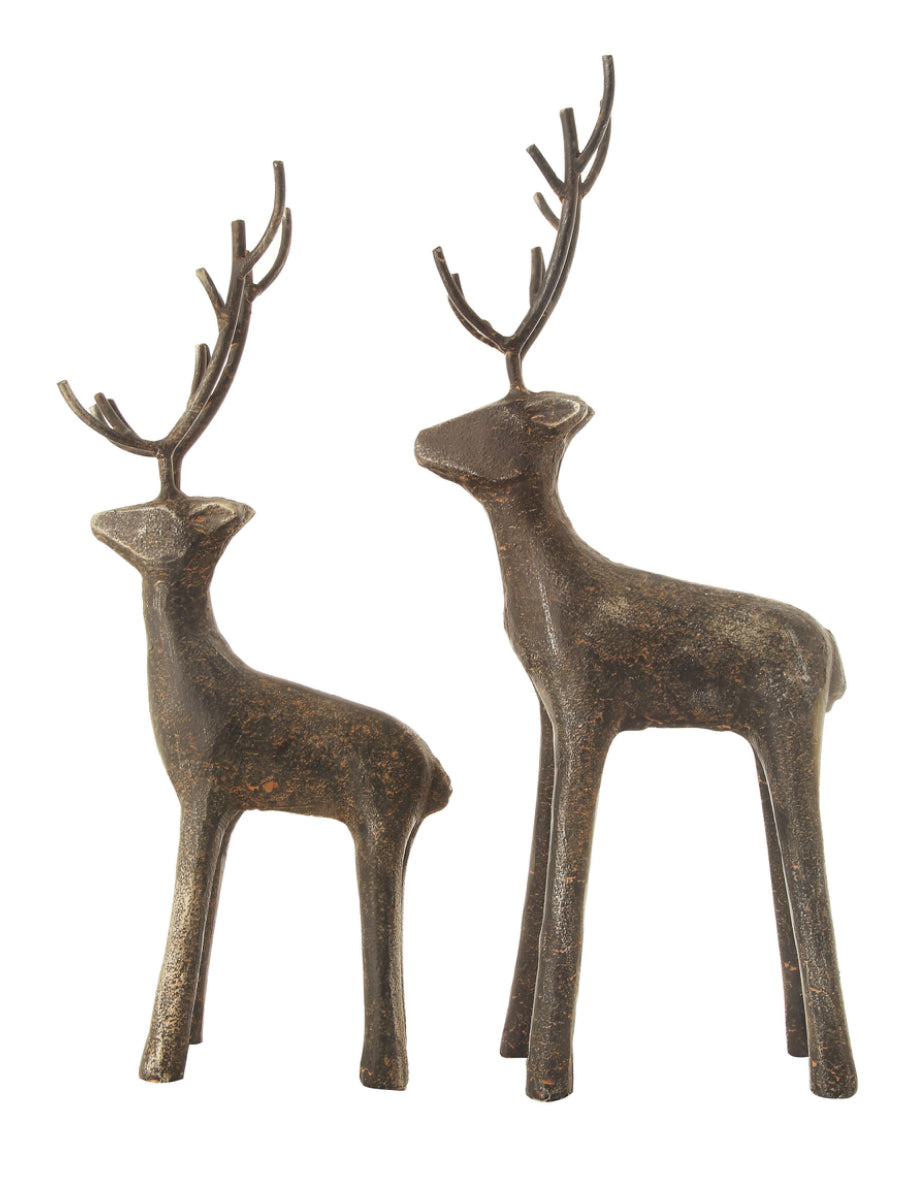 Cast Iron Standing Deer