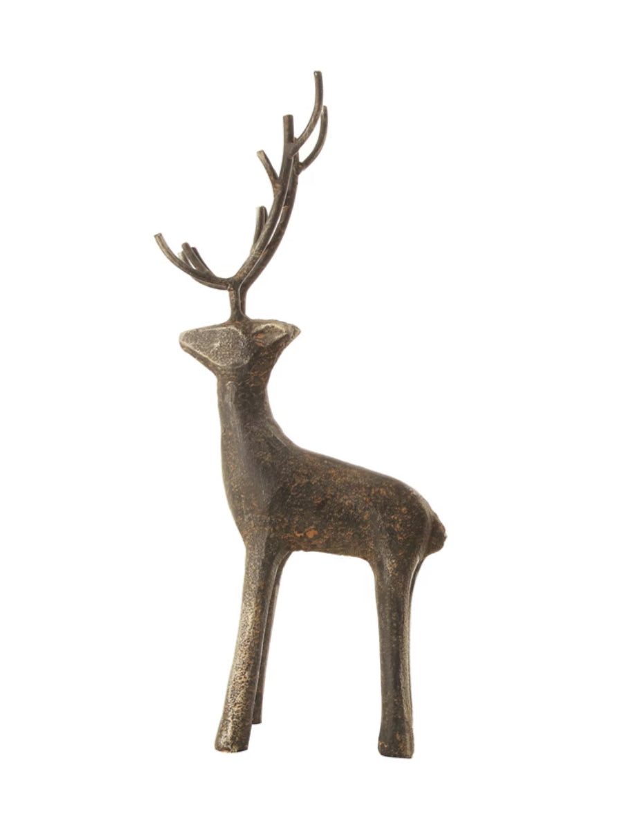 Cast Iron Standing Deer