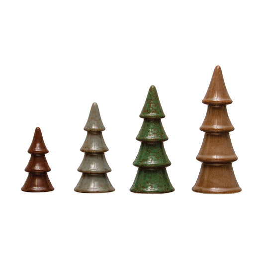 Stoneware Tree Set