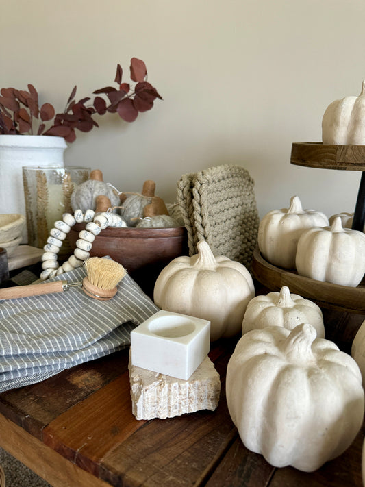 Paper Mache Pumpkins