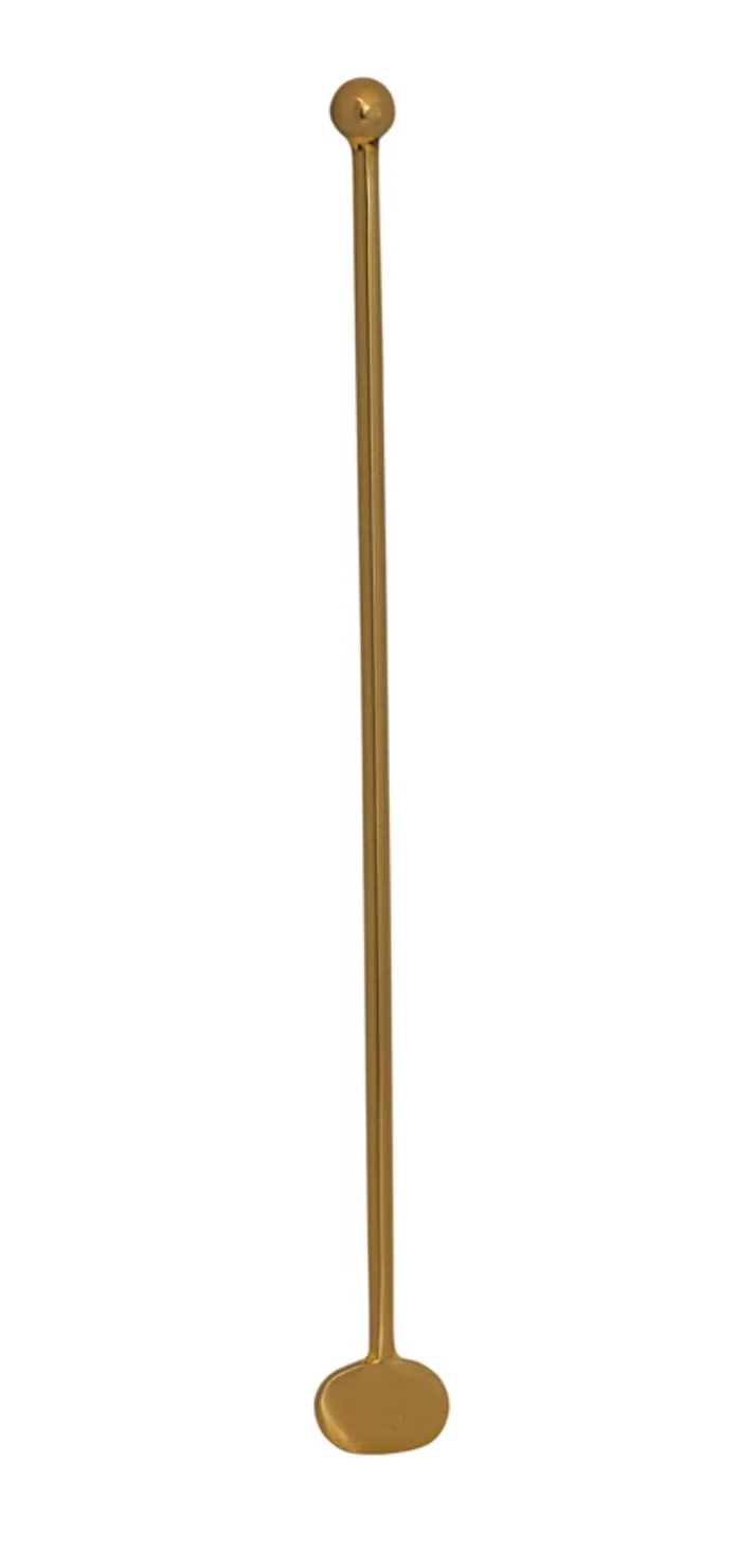 Antique Brass Cocktail Stirrer