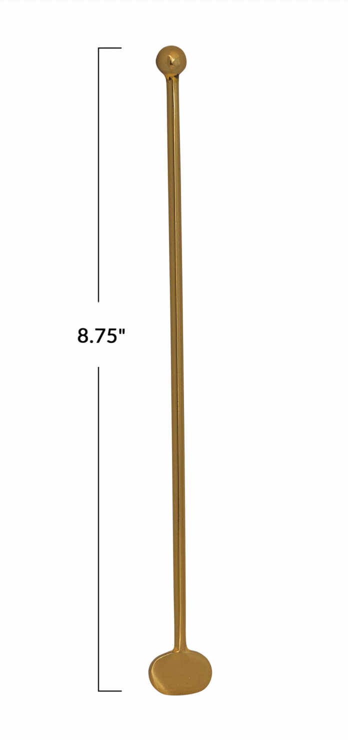 Antique Brass Cocktail Stirrer