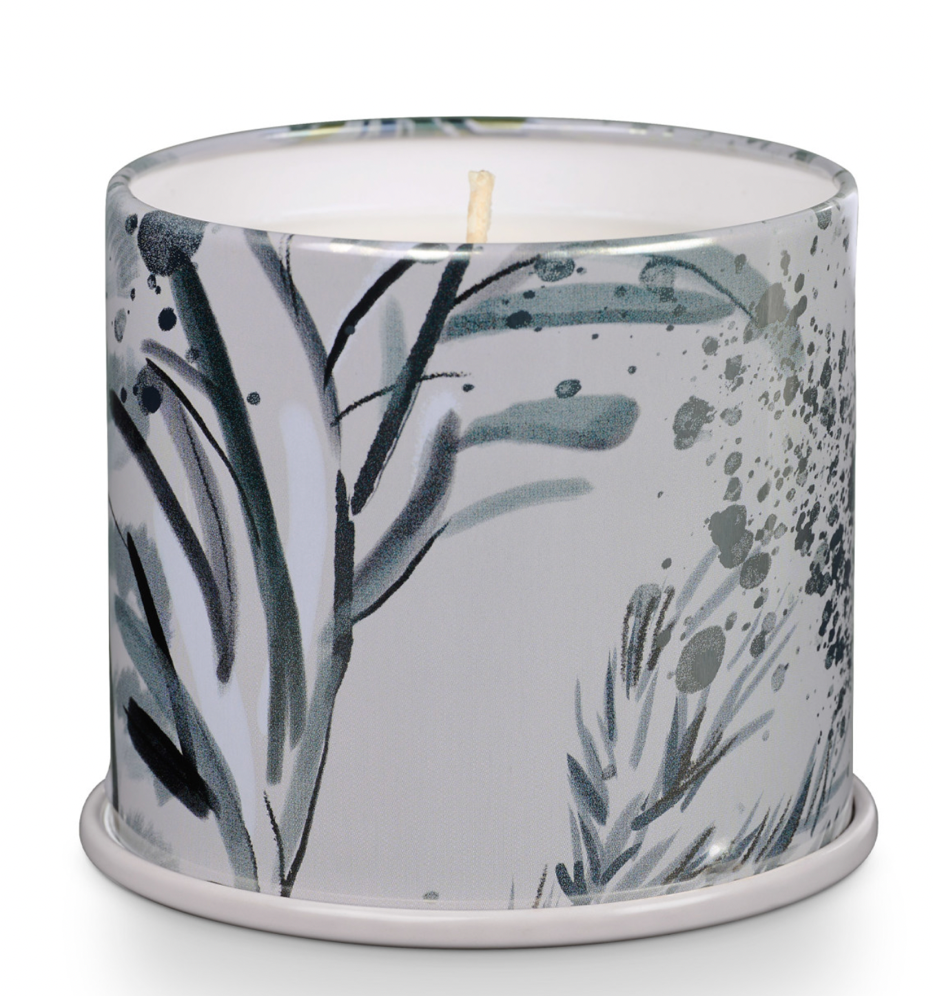 Winter White Tin Candle