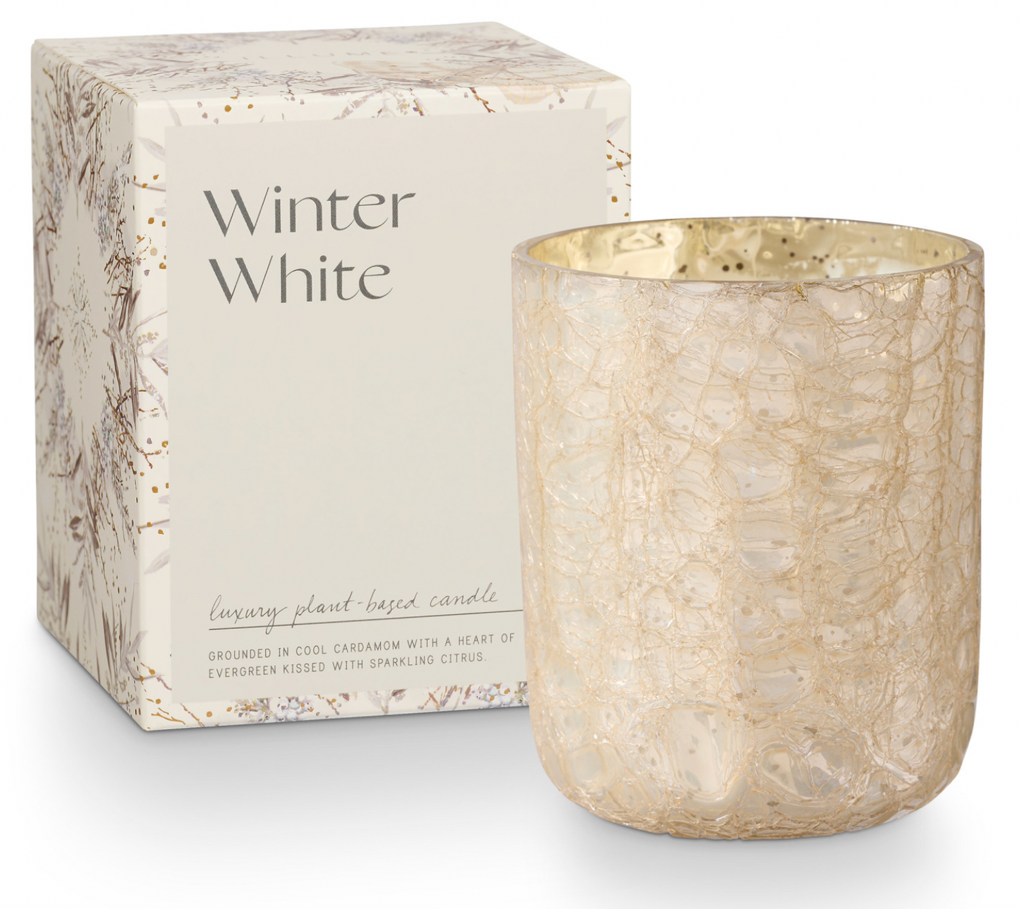 Winter White Luxe Boxed Candle