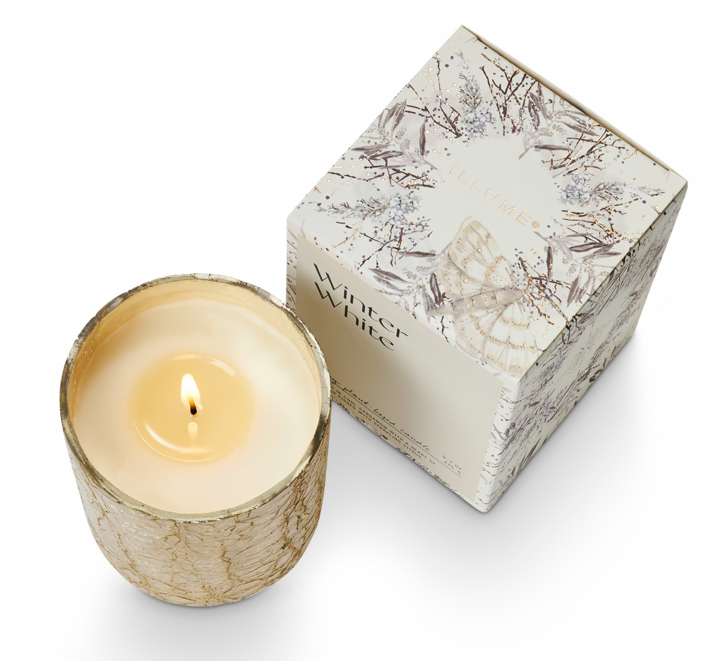 Winter White Luxe Boxed Candle