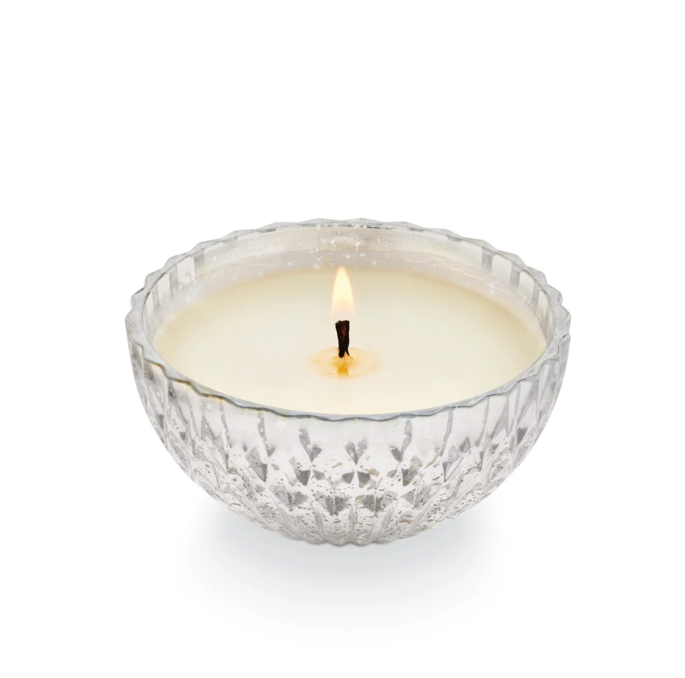 Silver Balsam & Cedar Mercury Ornament Candle