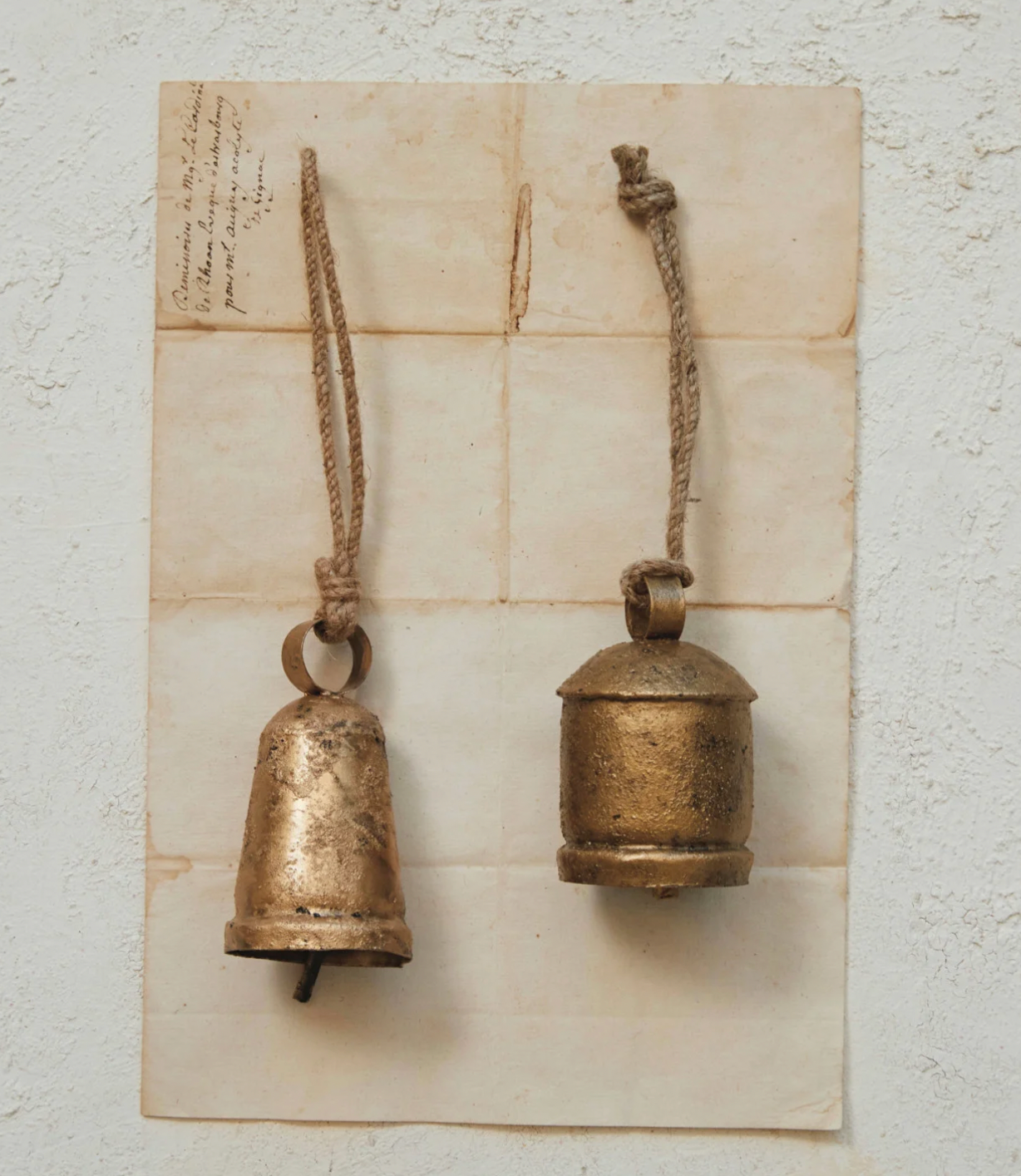 Antique Brass Bell Ornaments